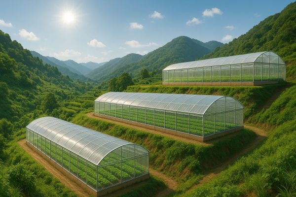 Kinh nghiệm xây dựng nhà kính trên đất dốc