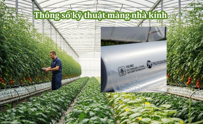 Thông số kỹ thuật màng nhà kính nông nghiệp