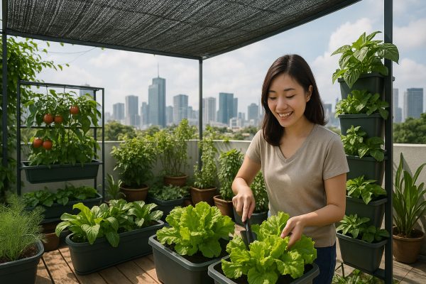 Giải pháp nông nghiệp đô thị: Tận dụng sân thượng và ban công