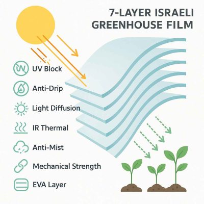 Màng nhà kính Israel cao cấp