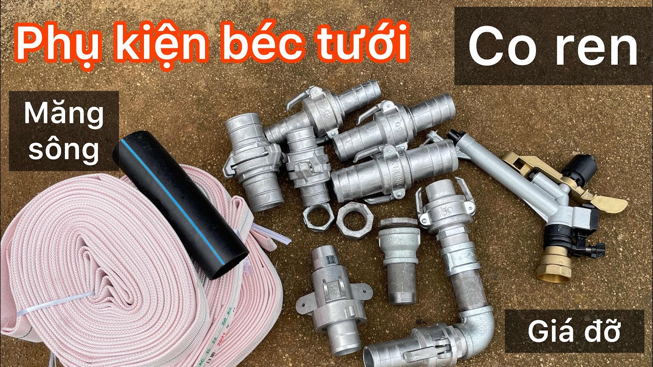 10 Phụ kiện không thể thiếu khi lắp đặt hệ thống tưới phun mưa mà bạn cần chuẩn bị 1 Phụ kiện béc tưới